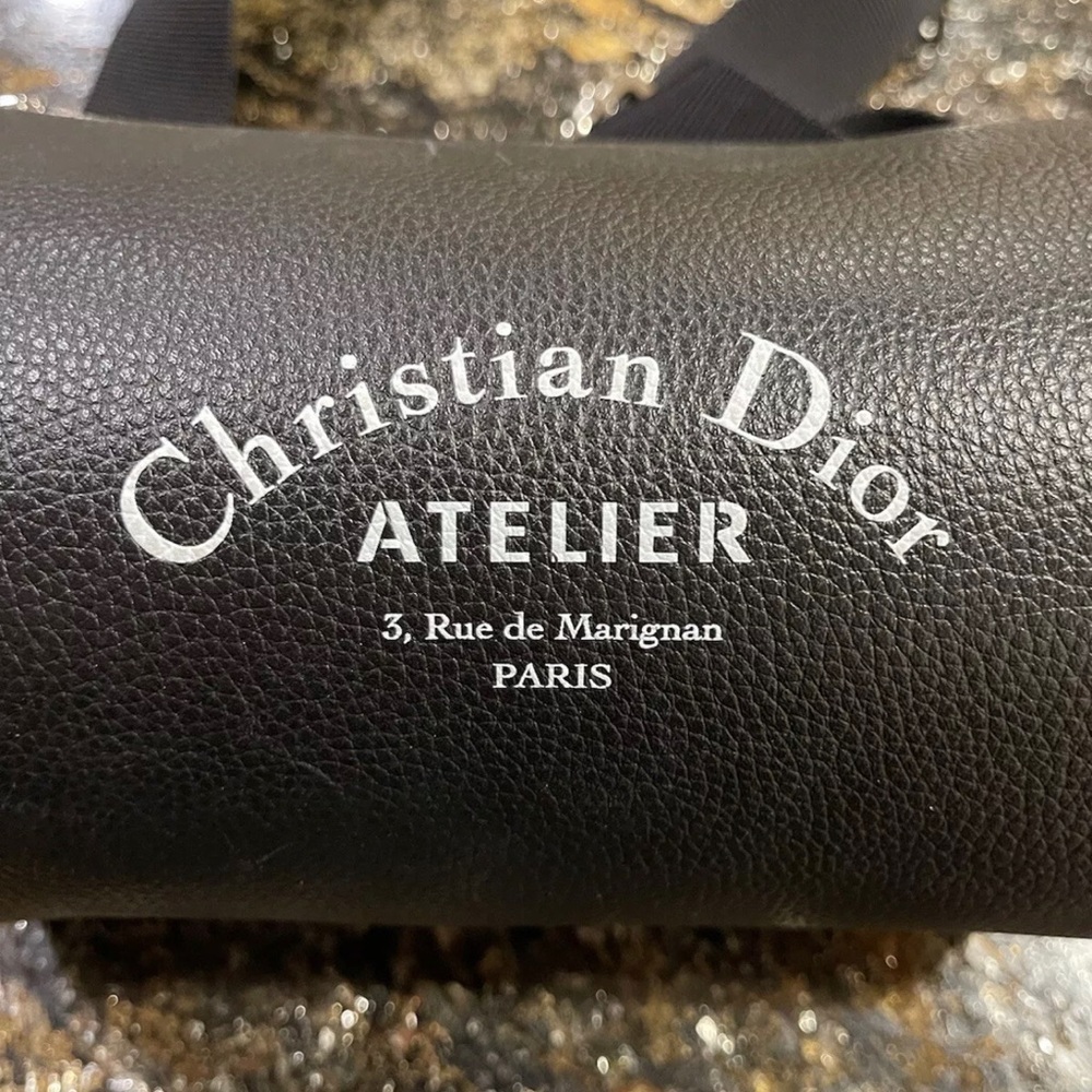 Dior x Kim Jones Black Roller Bag - Picture 3 of 12